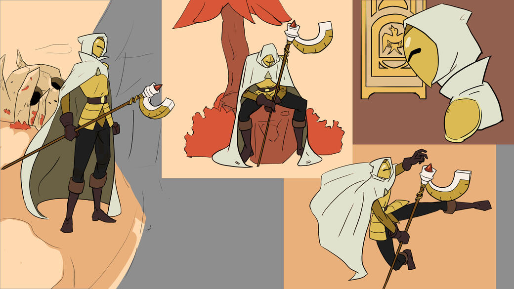 Fan art of The Golden Guard from the series "The Owl House"